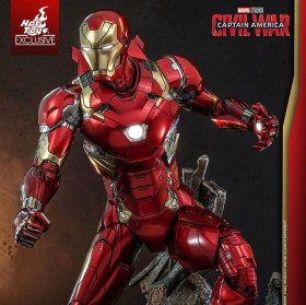 Iron Man Mark XLVI Iron Man Movie Masterpiece Diecast 1/6 Action Figure by Hot Toys